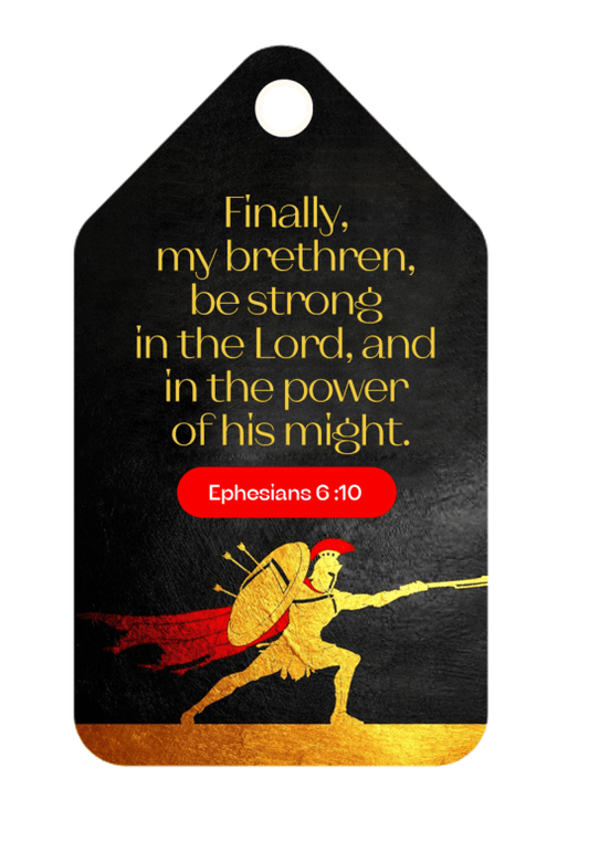 BE STRONG IN THE LORD