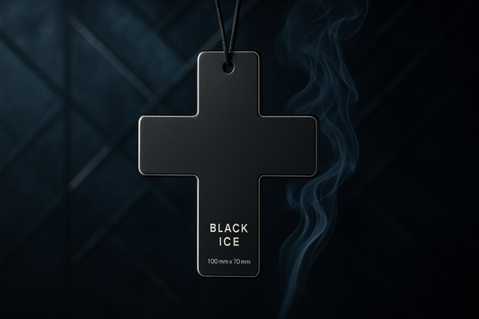 The Cross of Strength fragrance hanger in Black Ice is designed to remind you of resilience, courage, and inner strength every time you breathe it in. With its bold, refreshing aroma, this scent fills your space with confidence while keeping it fresh and uplifting.

Compact at 100mm x 70mm, it fits perfectly in your car, office, or home — a subtle yet powerful reminder that you carry strength with you wherever you go.